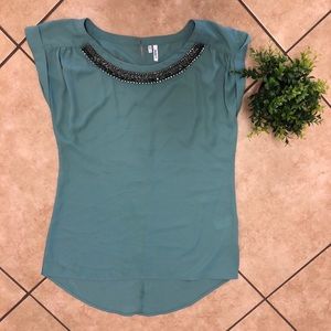 Jeweled blouse